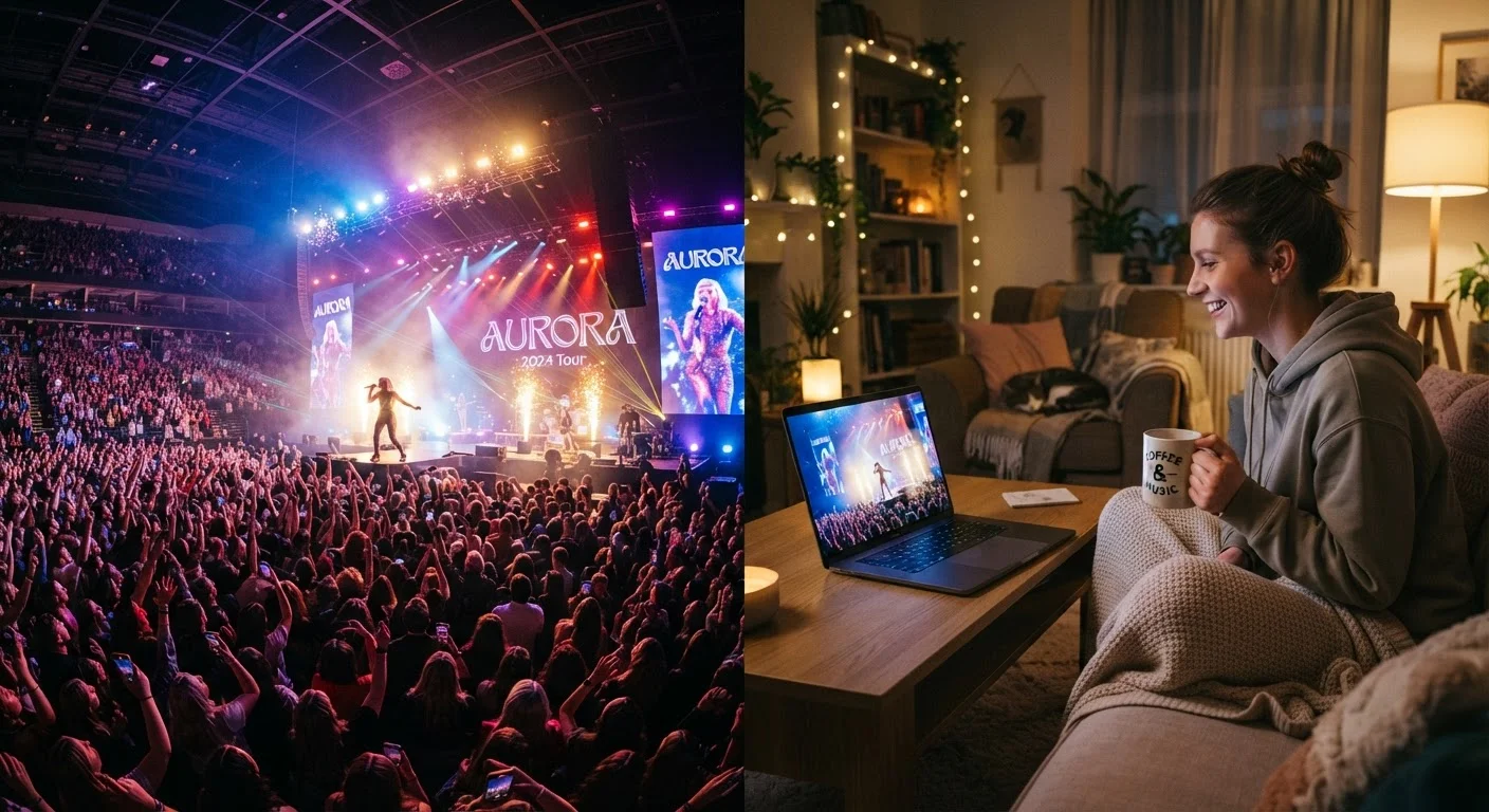 Concerts vs. Livestreams: What Each Format Actually Delivers for Fans