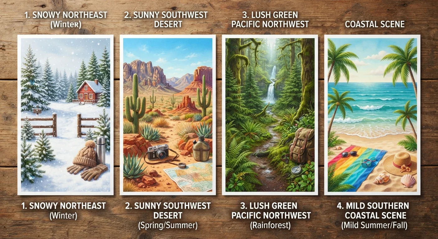 Dressing for Four Climates: How Geographic Differences Reshape Seasonal Style