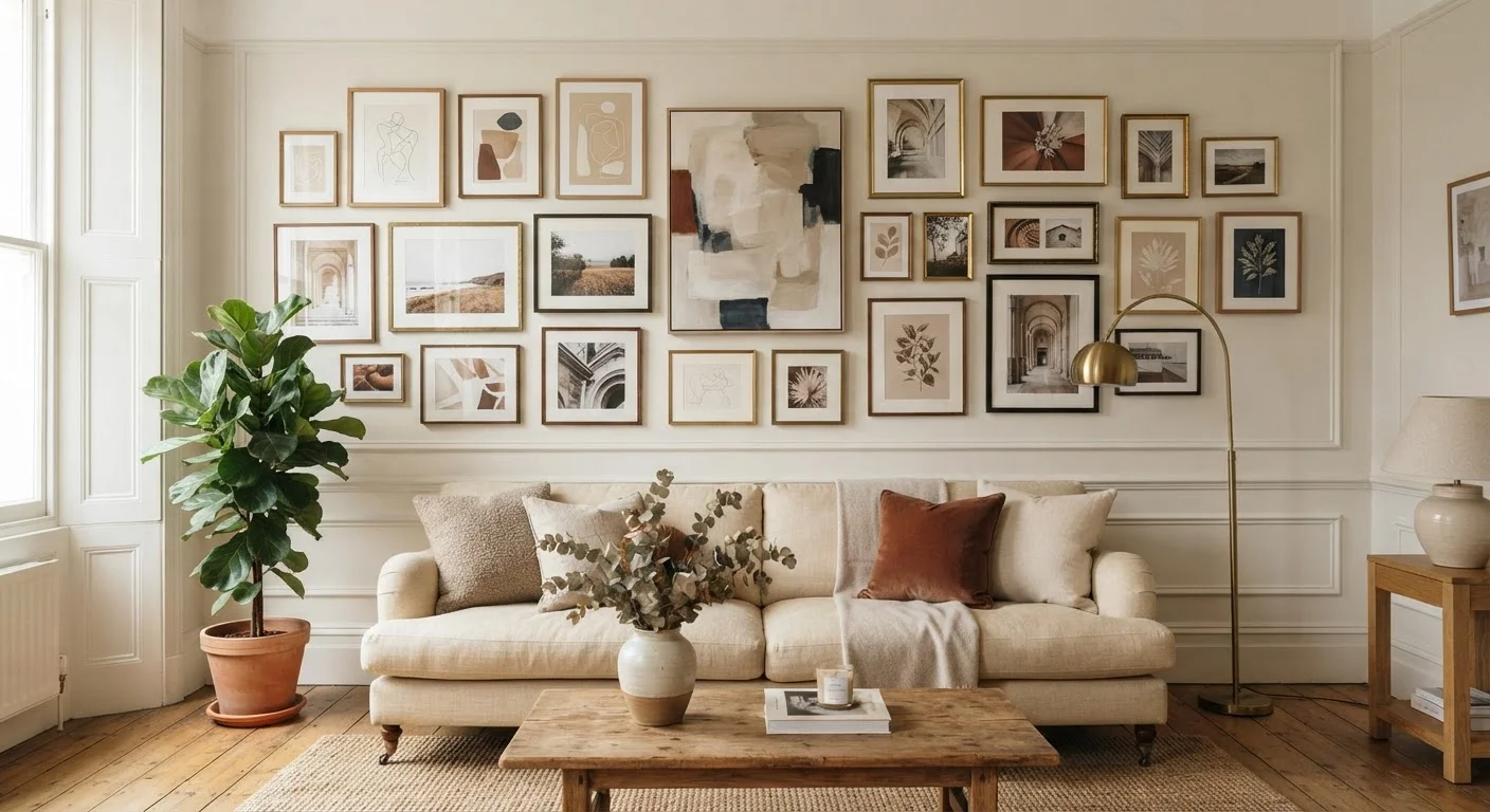 Gallery Walls Done Right: Planning, Spacing, and Hanging Without Regret