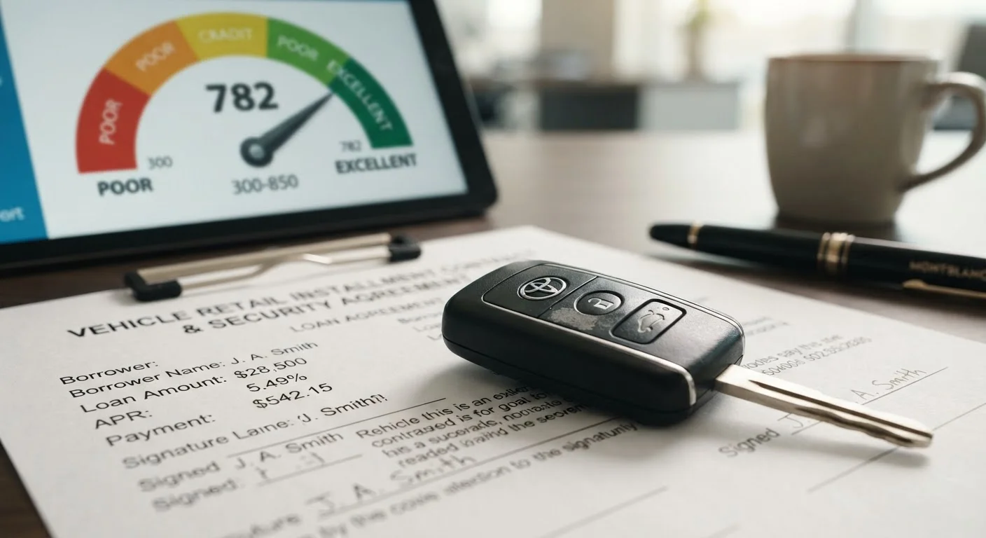 How Credit Scores Affect the Auto Loan You Qualify For