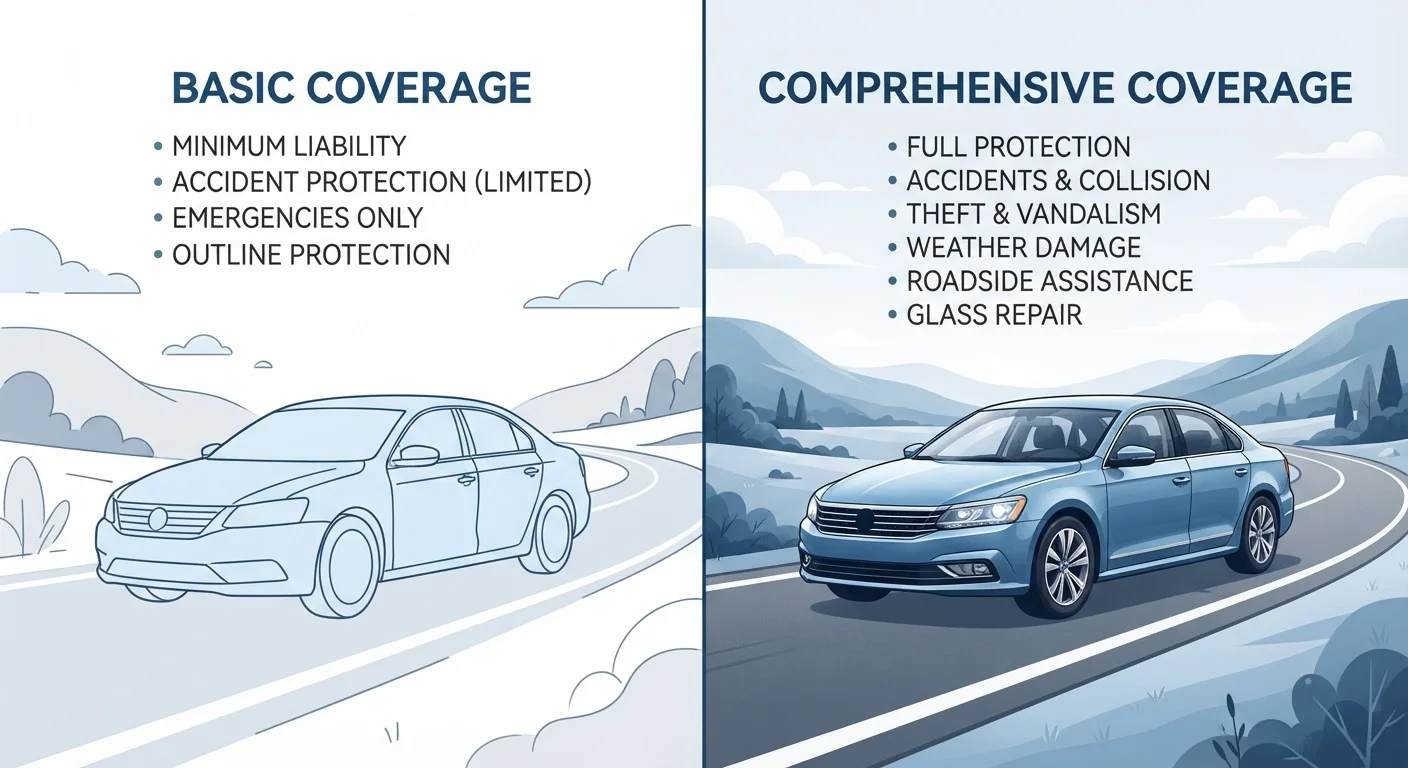 Liability vs. Full Coverage Auto Insurance