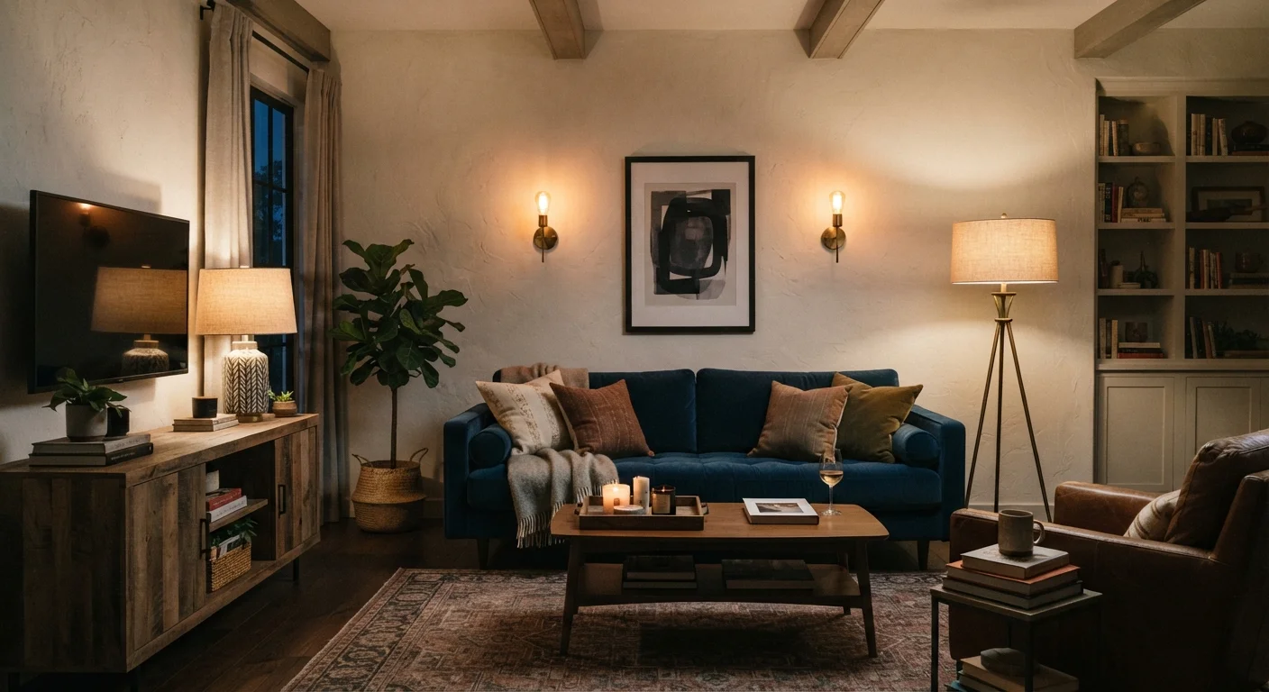 Lighting Layers: Why Overhead Fixtures Alone Make Every Room Feel Flat