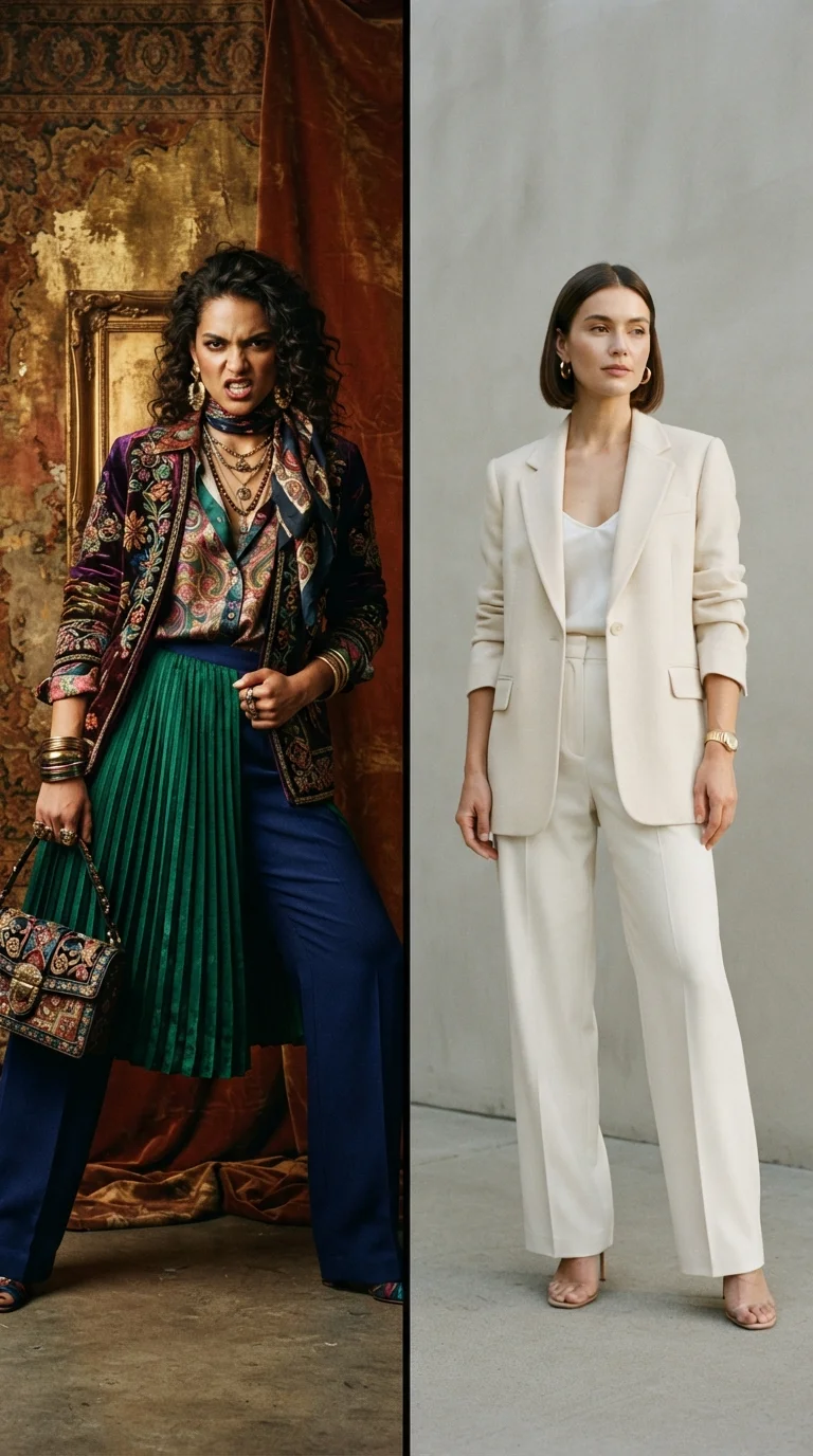 Maximalism vs. Quiet Luxury: Two Directions Modern Style Is Pulling