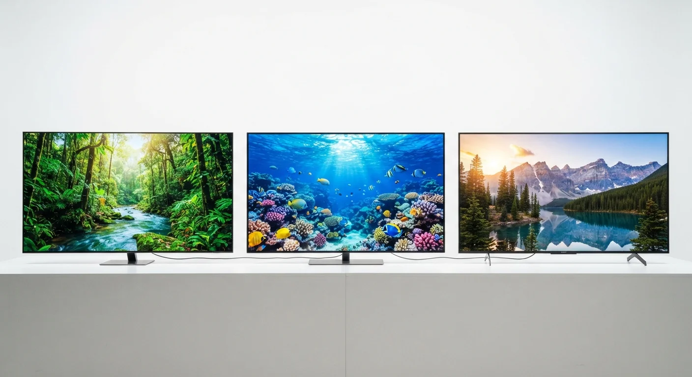 OLED, QLED, and LED TVs: What the Panel Technology Actually Means for Your Picture