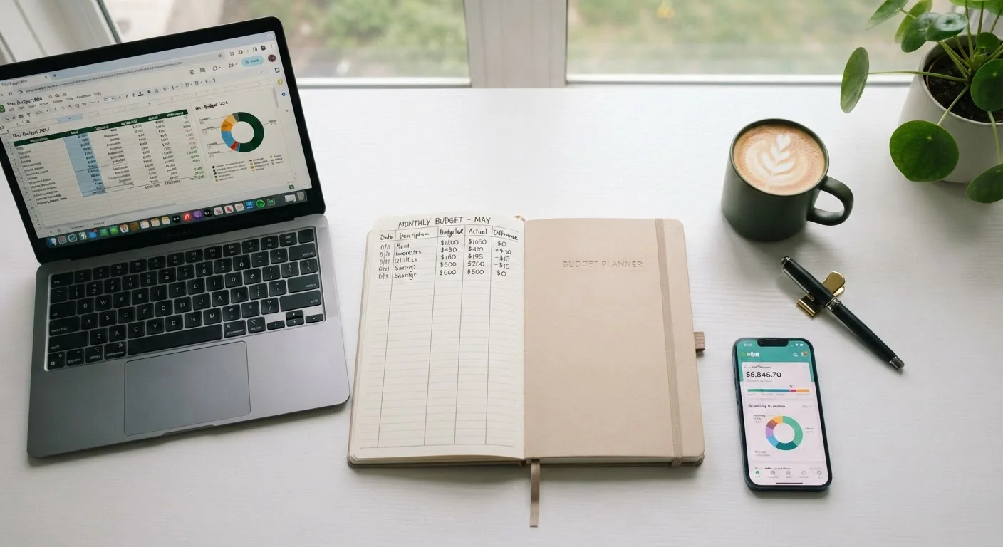 Paper Budgeting vs. Spreadsheets vs. Apps: Matching the Tool to the Person