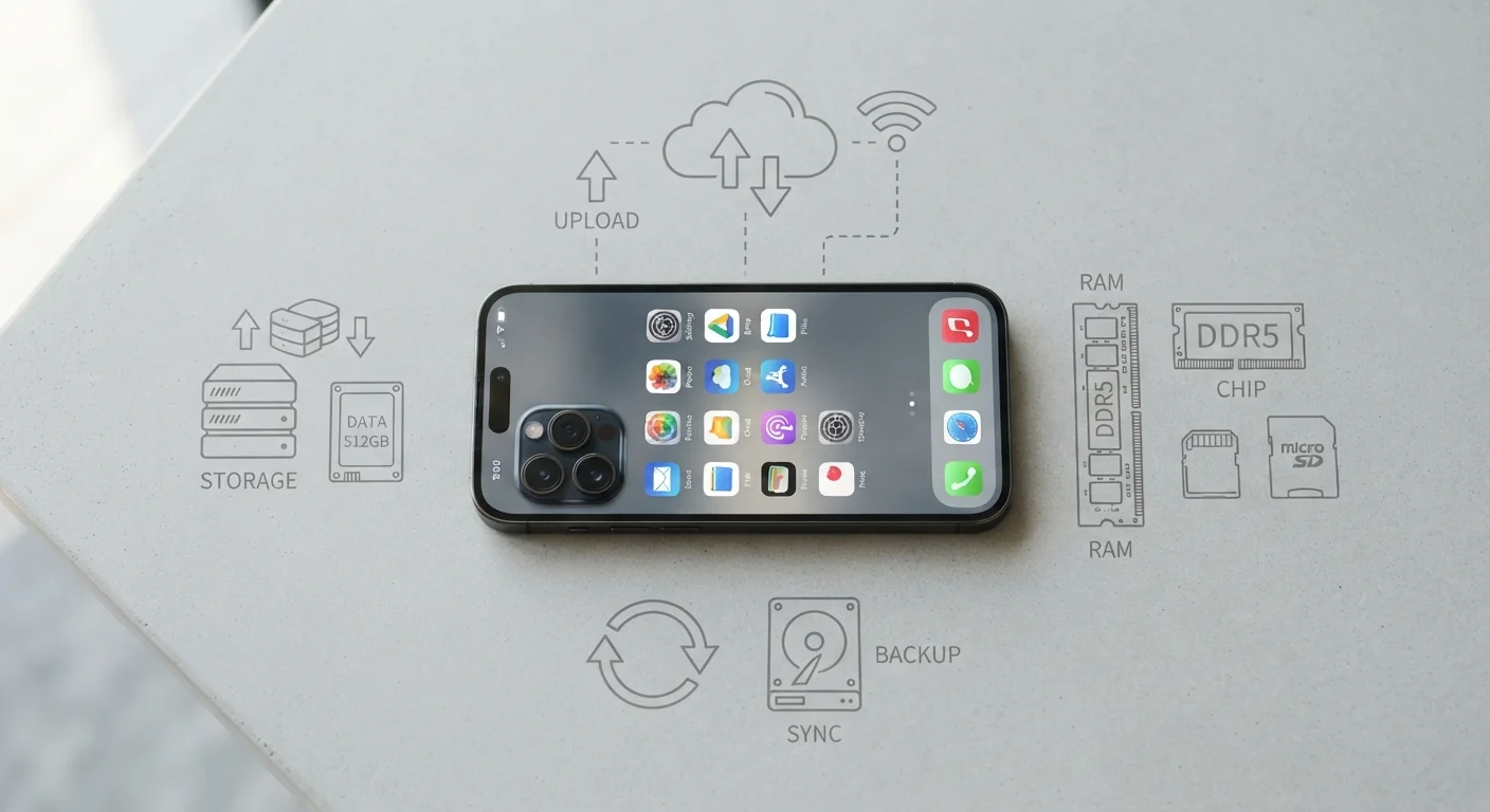 Phone Storage, RAM, and Cloud Backup: Understanding the Difference