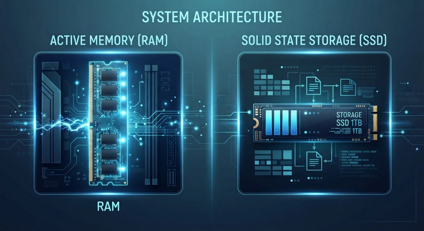 RAM vs. Storage: Why Mixing Them Up Causes Real Confusion