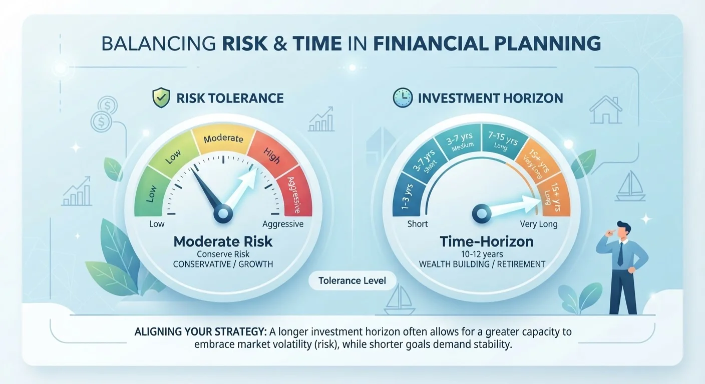 Risk Tolerance and Time Horizon: Two Concepts That Shape Every Investment Decision