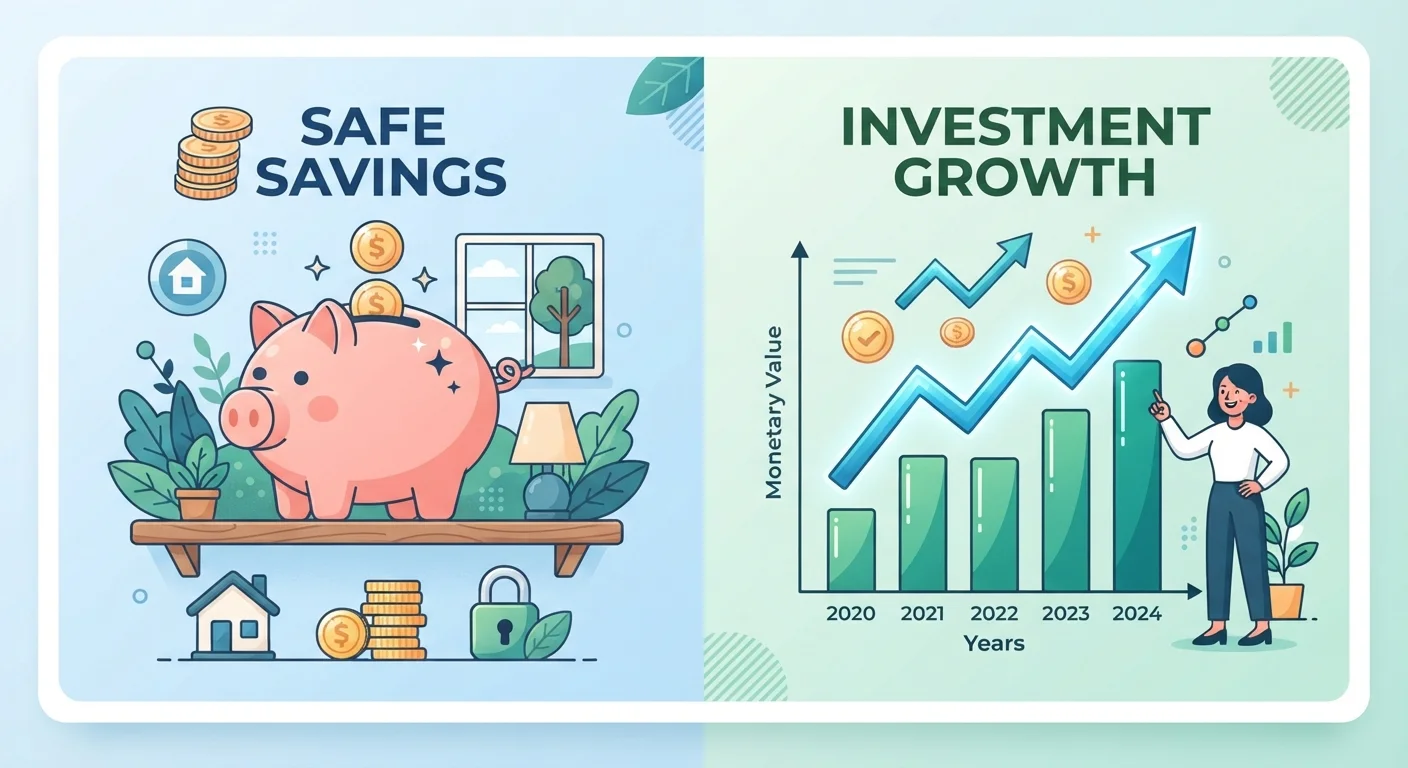 Savings Account vs. Investment Account: Matching the Tool to the Goal