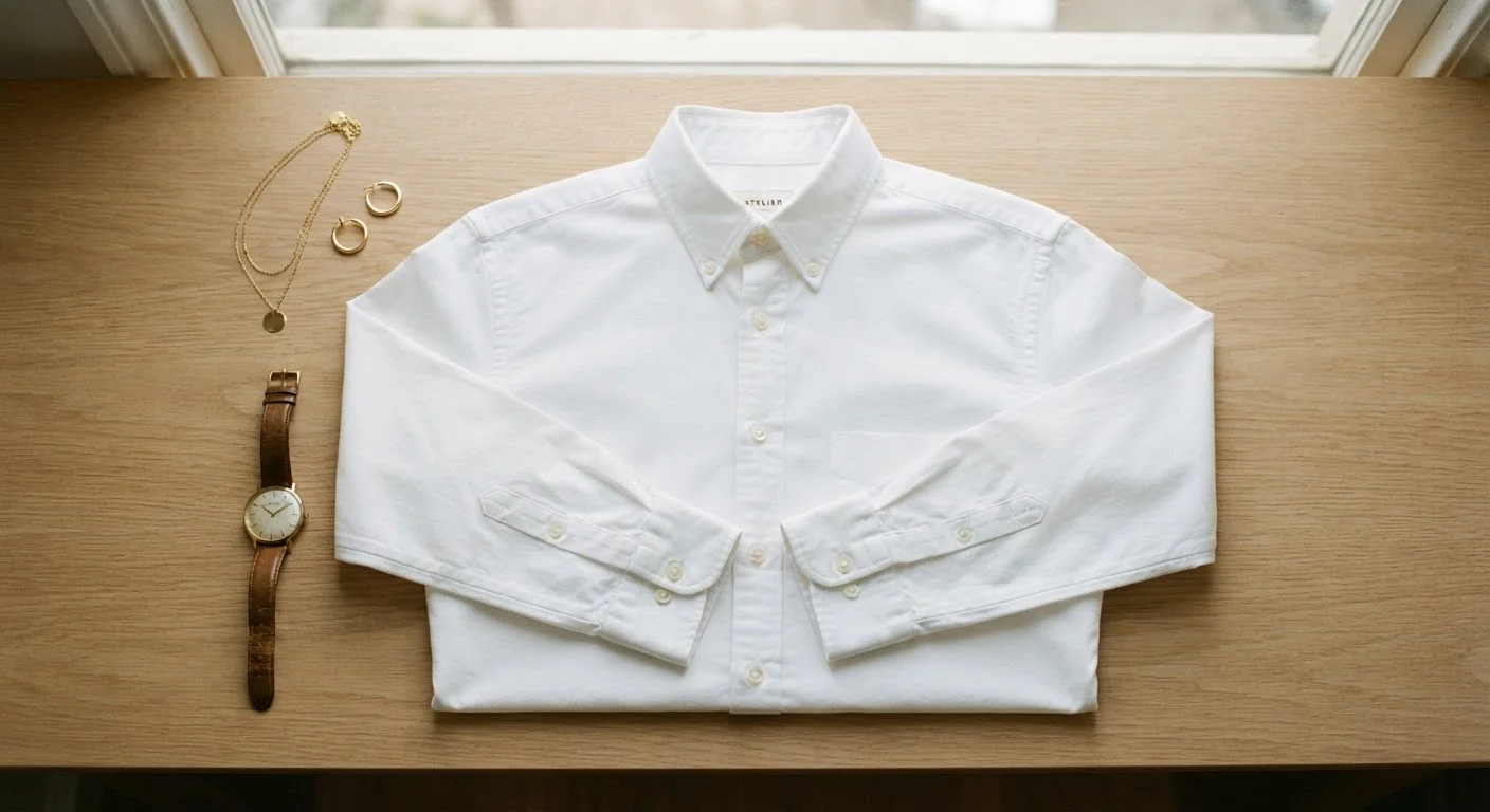 The White Button-Down Shirt: One Garment, Dozens of Occasions