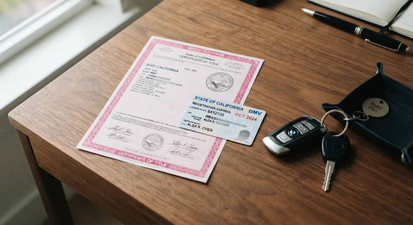 Understanding Your Vehicle Registration and Title Documents