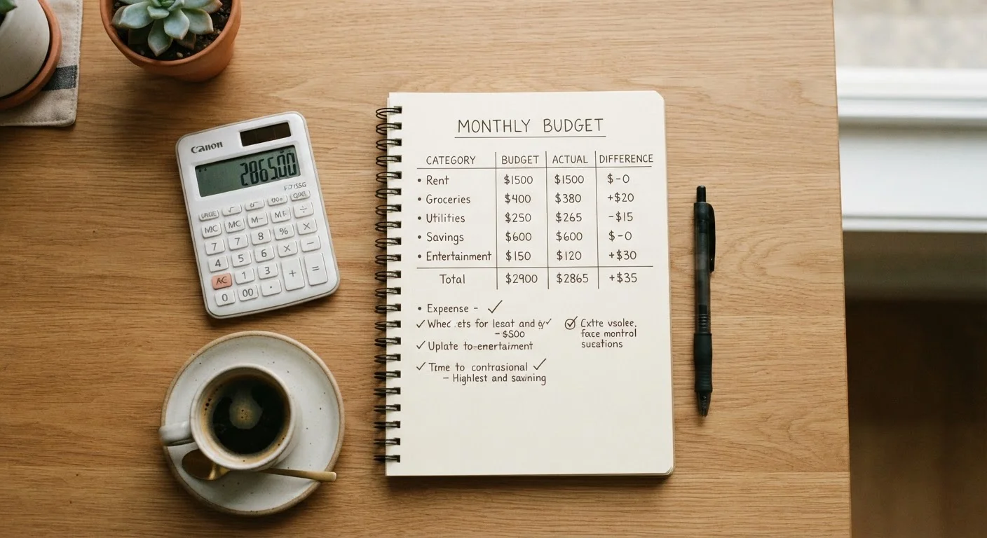 Your First Personal Budget: A Practical Starting Point